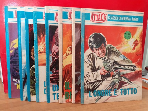 Lotto fumetti di guerra - lotto,