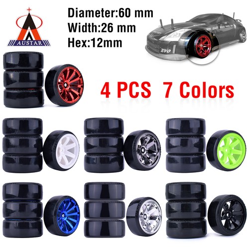 4pcs ruote pneumatici drift - 4pcs,