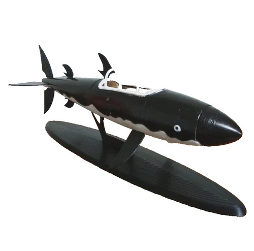 Tintin shark kit modellino - shark,