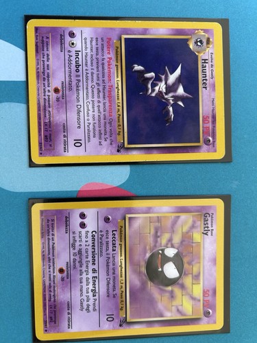 Pokémon lotto carte - 2, haunter