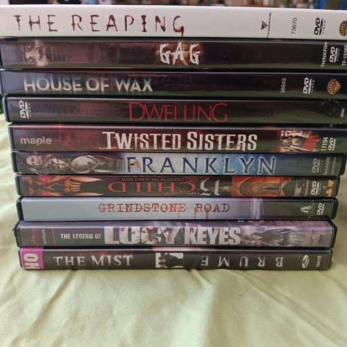 Horror dvd collection lot - horror, of