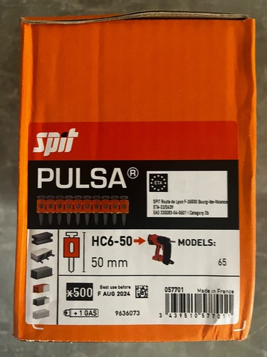 Spit pulsa nails 50mm - spit, gas