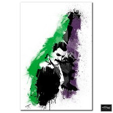 Quadro musicale Freddie Mercury astratto SCATOLA INCORNICIATA ARTE SU TELA HDR 280gsm