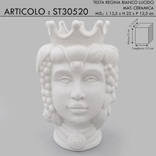 Statua scultura testa di Moro