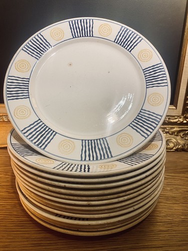 Digoin assiettes plates en - plates,