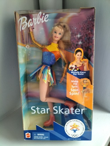 Barbie star skater nrfb - star, skater,