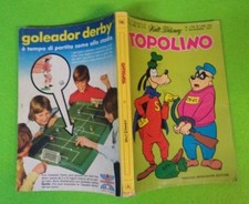 COMICS Fumetto TOPOLINO N 1145 06 NOVEMBRE 1977 ENZO BIAGI goleador derby (T1)*