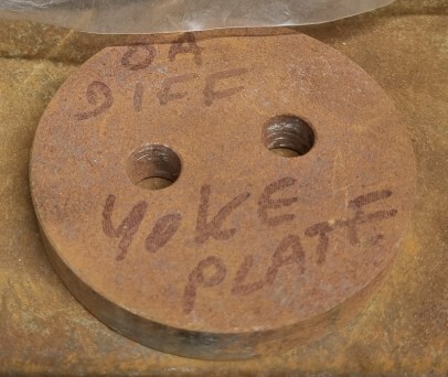 Piastra giogo diff per leyland - giogo,