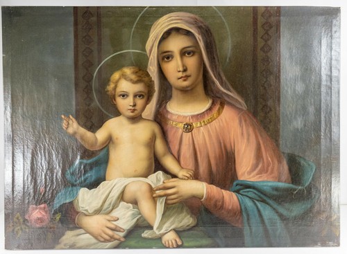 Antico dipinto olio - dipinto, stile