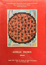 Achille Incerti pittore, Reggio Emilia, Palazzo del Capitano del Popolo, 1978