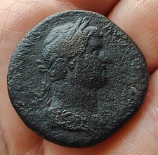 Sesterzio di Adriano la Felicitas