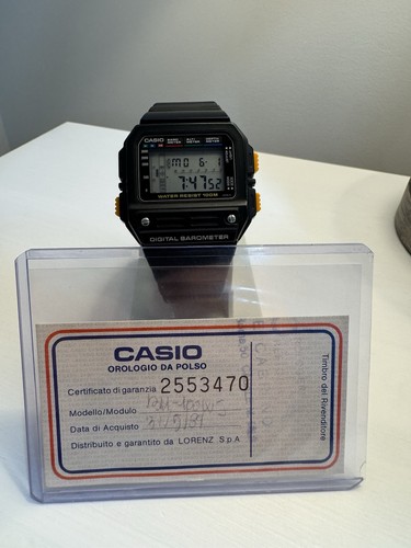 Orologio barometro casio - barometro,