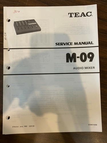 Teac m09 mixer audio - m09,