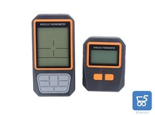 Termometro Wireless per Cucina Barbecue Digitale Costruzione Robusta a Batterie