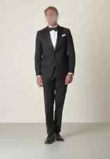 Smoking nero lana vergine super 100s taglia 46 - Angelico