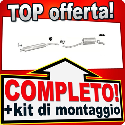 Scarico completo per fiat - scarico,