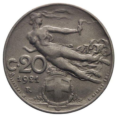 Regno italia 20 - regno, d'italia