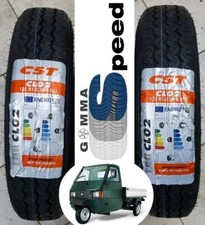 2 Pneumatici 125 R12 C 8PR CST CL02 carico rinforzato gomma furgone APE 125 12