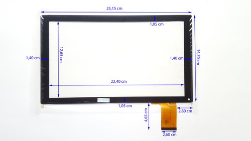 Display touch screen - , nero