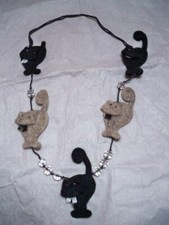 Collana lana cotta - collana,