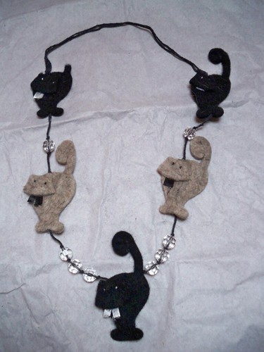 Collana lana cotta - collana, lunga