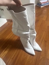 stivali donna bianchi con