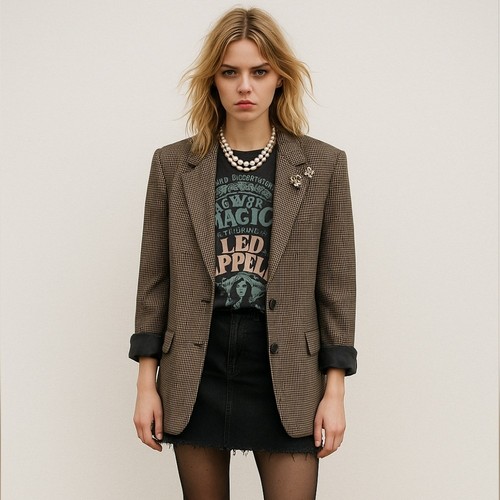 Blazer papà oversize vintage