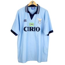 1996-97 Lazio Maglia Umbro Cirio Home XL (Top)  SHIRT MAILLOT TRIKOT