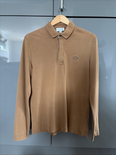 Polo manica lunga lacoste - lunga,