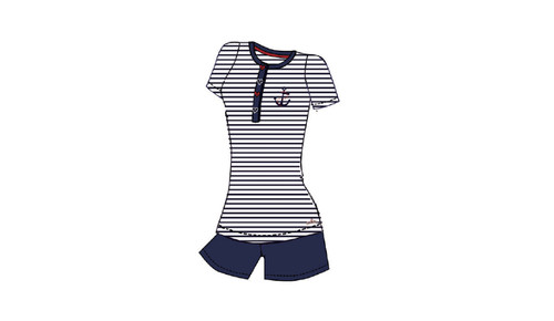 Pigiama donna cotone - pigiama,
