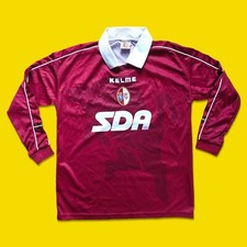 Torino Calcio 1998 1999 Kelme Home Size S/M Vintage Football Shirt LS SDA