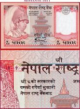 NEPAL 5 RUPIE nd 2005 2006 P 53b UNC spedizione gratuita da 100€
