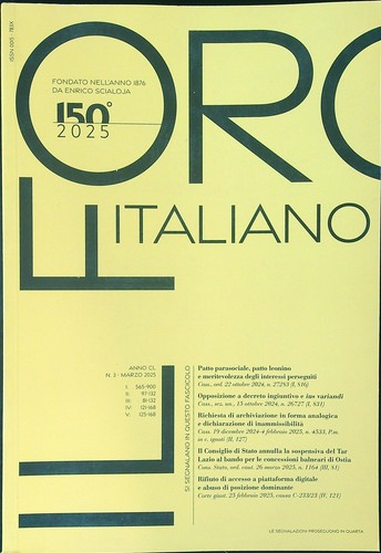 Foro italiano marzo - il,