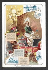 Carta da collezione vittoriana