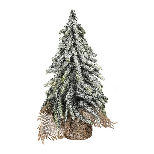 Abete innevato h35cm albero - abete,