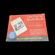 💥 WW2 Armed Services Edition #1061 💥One Day on Beetle Rock 🦅1944