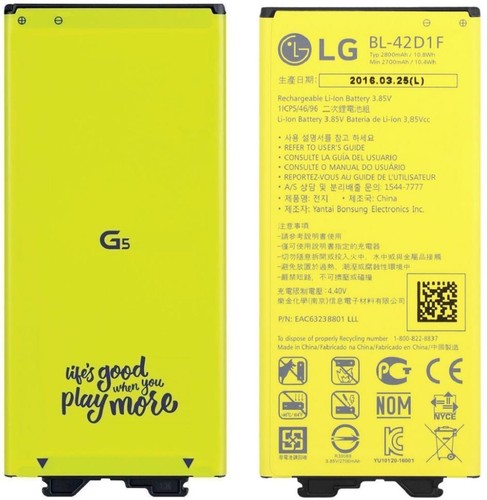 New oem original g5 - new,