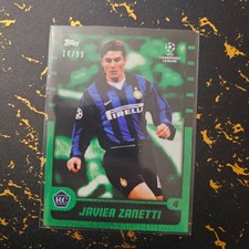 Topps Lost Rookie - Inter - Javier Zanetti - Parallel 14/99