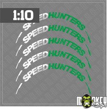 Etichetta pneumatici 1:10 Speedhunters / RC Drifter Kyosho Tamiya Carson ecc - B