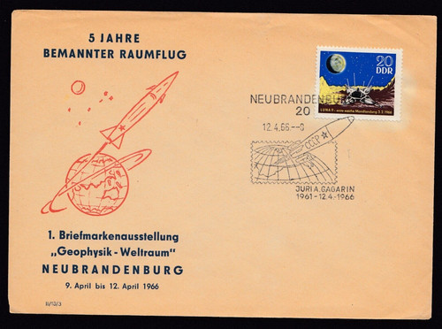 1966 space ussr gagarin - space,