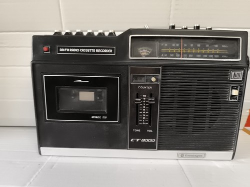Grabadora cassette vintage - grabadora,