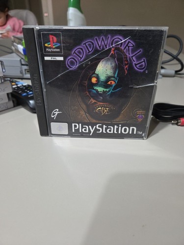 Oddworld playstation ps1 - playstation,