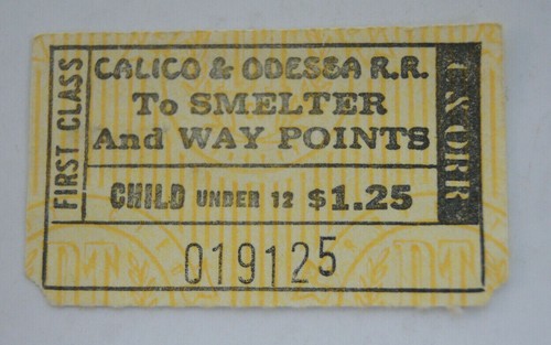 Biglietto calico odessa - calico, &