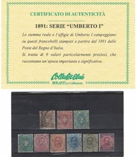 Italia Regno 1861 Regno Serie
