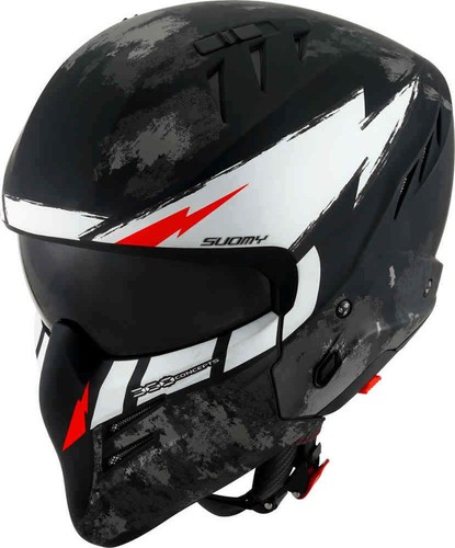 Casco jet suomy - armor, hi