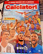 A551 ALBUM PANINI CALCIATORI - FIGURINE 2018 - 2019 con 685 FIGURINE ATTACCATE