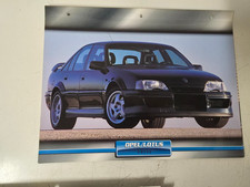 OPEL/LOTUS OMEGA CARTE FICHE