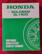 HONDA GL 1500 GOLDWING 88 SHOP MANUAL 6MN500 MANUALE HANDBUCH MANUEL D'ATELIER