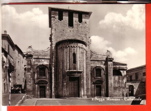 Cartolina sezze romano n - sezze, b/n