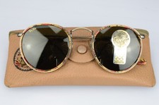 Ray Ban Classic-Metal-Round Ref. W1677 Lenti Bausch & Lomb Olimpiadi Usa 1980s